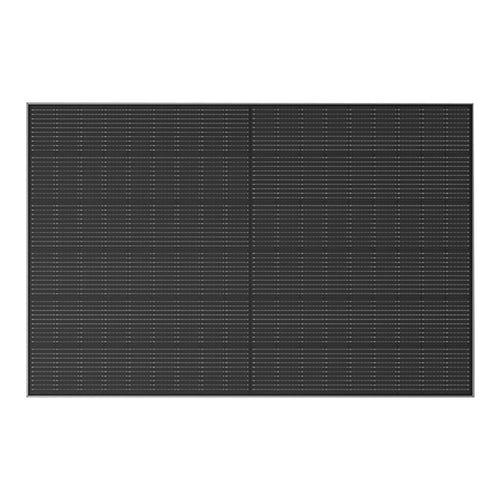 EcoFlow - Lot de 2 panneaux solaires rigides 400 W, connecteur MC4 : connecteur MC4 et câblage du panneau