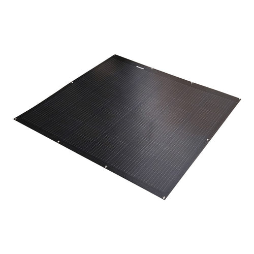 Sunman SMF200J - Panneau solaire flexible 200 W de 2,6 kg : pose sur une surface légèrement courbe