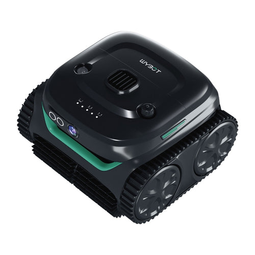 WYBOT C2 Pro Vision - Robot de piscine sans fil, bassins jusqu'à 180 m2 : robot de piscine sans fil WYBOT C2 Pro Vision