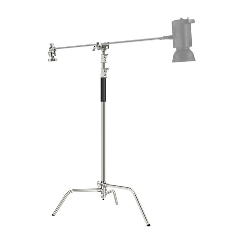 Neewer SC320 - Pied C-stand en acier inoxydable 146-320 cm : pied C-stand Neewer SC320 en acier inoxydable