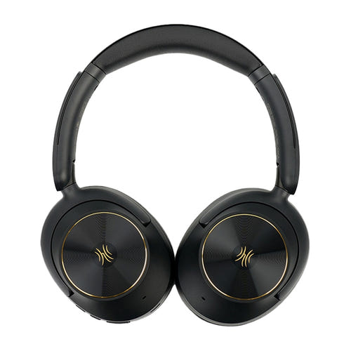 OneOdio A6 - Casque sans fil Bluetooth 6.0, LDAC et réduction de bruit (noir) : coussinets souples et arceau du casque OneOdio A6 noir