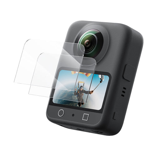 Telesin - Verres de protection 9H pour DJI Osmo 360 (lot de 2) : verres de protection Telesin pour DJI Osmo 360