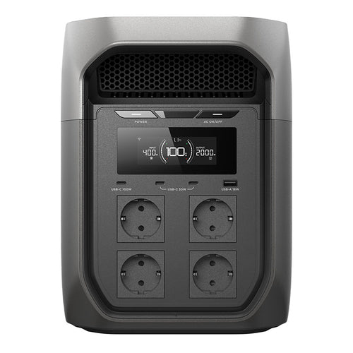 EcoFlow DELTA 3 Max - Station électrique portable 2048 Wh, 2400 W : station électrique portable EcoFlow DELTA 3 Max