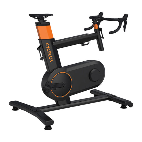Cycplus T7 - Vélo d'appartement connecté 2200 W, pente simulée de -15 à 20 % : vélo d'appartement connecté Cycplus T7