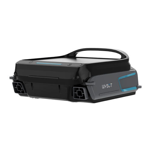 Wybot F1 - Robot skimmer solaire de surface pour piscine : bac à déchets de 7 litres du Wybot F1