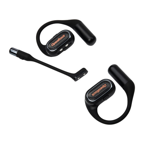 OneOdio OpenRock Link 20 - Écouteurs sans fil à oreille ouverte et micro amovible (noirs) : écouteurs OneOdio OpenRock Link 20 noirs