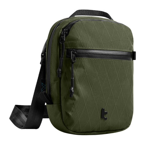 Tomtoc Aviator-T37 - Sacoche de voyage 1,3 L en X-Pac (verte) : sacoche Tomtoc Aviator-T37 verte, vue d'ensemble