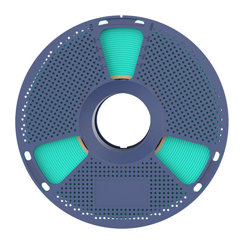 Sunlu PLA Classic - Filament 3D 1,75 mm, bobine de 1 kg (menthe) : enroulement régulier de la bobine