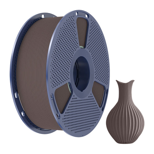 Sunlu PLA Classic - Filament 3D 1,75 mm, bobine de 1 kg (chocolat) : filament PLA chocolat de 1,75 mm