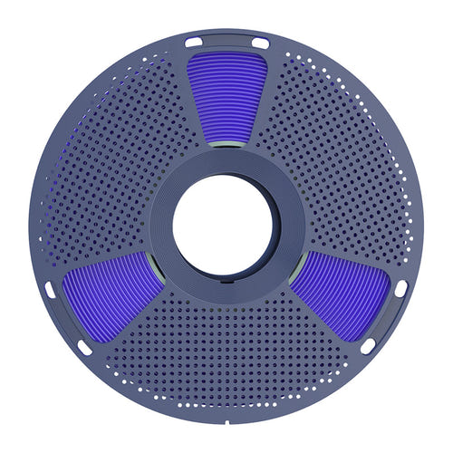 Sunlu PLA+ High-Speed - Filament 3D 1,75 mm (bleu) : bobinage régulier sans nœud