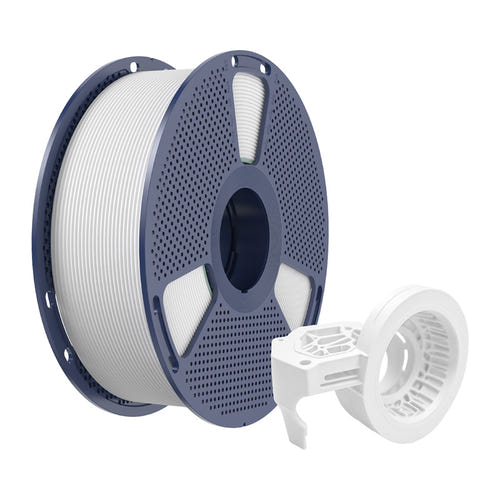 Sunlu PETG High-Speed Matte - Filament 3D mat (blanc) : porte-gobelet imprimé fixé sur un guidon de vélo