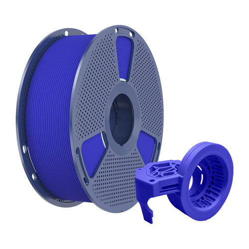 Sunlu PETG High-Speed Matte - Filament 3D mat (bleu) : porte-gobelet imprimé fixé sur un guidon de vélo