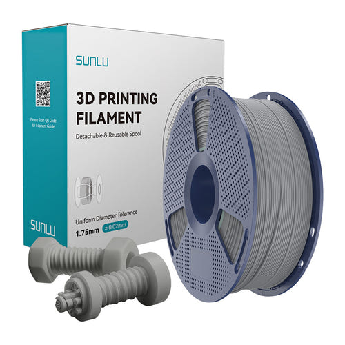 Sunlu ABS High-Speed - Filament 3D 1,75 mm de 1 kg (gris) : bobine de filament Sunlu ABS High-Speed gris