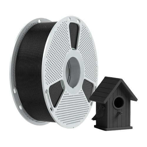 Sunlu ASA - Filament 3D 1,75 mm résistant aux UV (noir) : filament ASA Sunlu noir de 1,75 mm de diamètre