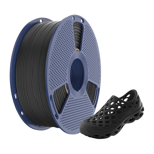 Sunlu TPU 95A - Filament 3D flexible 1,75 mm, bobine de 1 kg (noir) : filament flexible TPU 95A de 1,75 mm de diamètre
