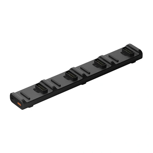 Hypershell Charging Hub - Station de charge pour 4 batteries, USB-C PD 65 W : station de charge Hypershell vue de dessus
