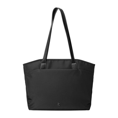 Tomtoc Versatile-T23 - Sac 12,5 L pour ordinateur jusqu'à 16 pouces (noir) : sac Tomtoc Versatile-T23 noir porté à l'épaule