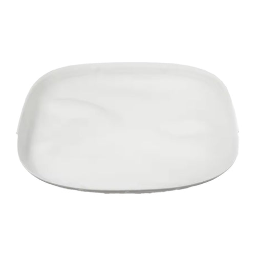 Neakasa M1 - Tapis en silicone pour bac à litière (blanc) : tapis en silicone blanc Neakasa M1 vu de dessus