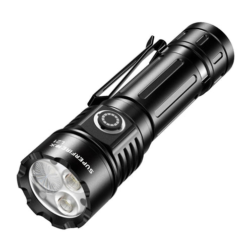 Superfire L21 - Lampe torche rechargeable 1350 lumens, 15 W : lampe torche Superfire L21