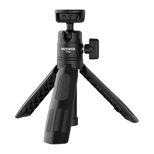 Neewer TP43 - Mini trépied pliable et perche à selfie 126 g : support smartphone réglable fourni