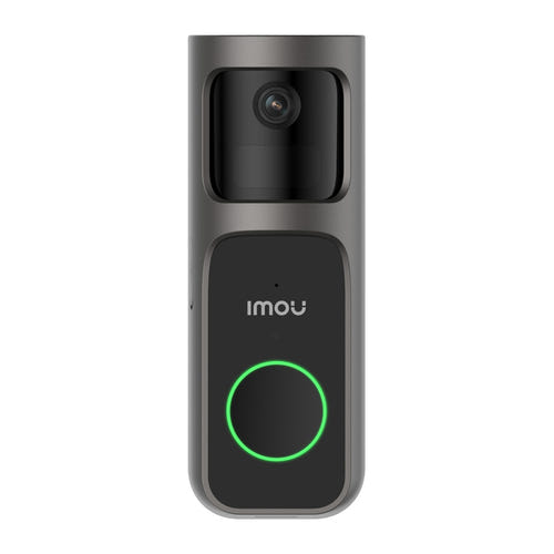 IMOU 2S KIT - Sonnette vidéo sans fil 2K avec carillon intérieur : vue 2K du champ couvert par la sonnette