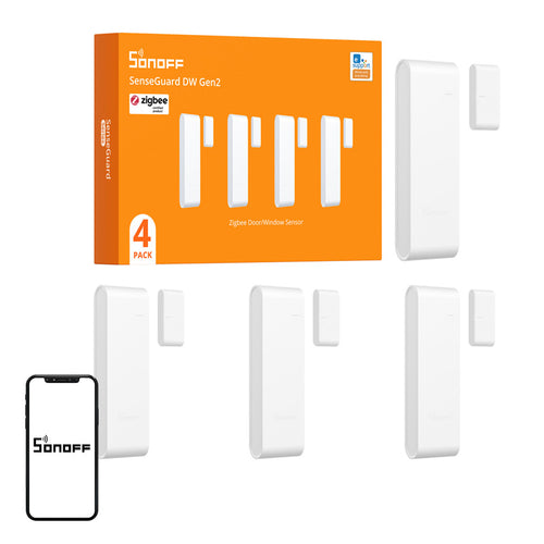 Sonoff SNZB-04PR2 - Capteur porte et fenêtre Zigbee (lot de 4) (vue 1)