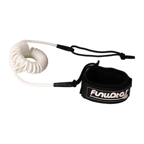 FunWater ACC2470205 - Leash spiralé de sécurité pour paddle : leash spiralé de sécurité FunWater