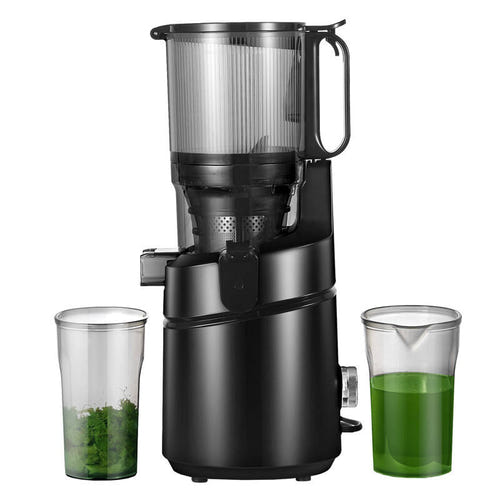 AMZCHEF SJ-036-BK - Extracteur de jus 250 W, ouverture 135 mm, noir : vertical noir 135 mm