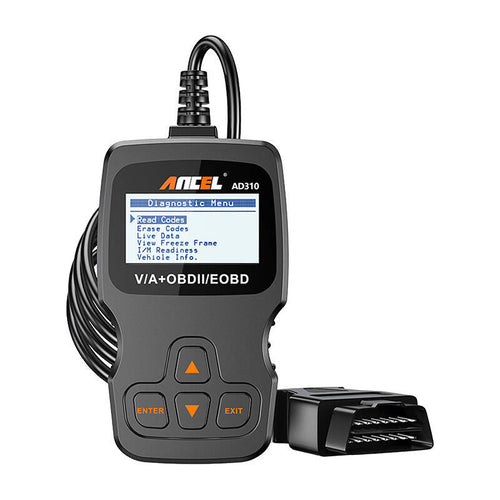 ANCEL AD310/AC103 - Lecteur OBD2 avec définitions des codes à l'écran : LCD