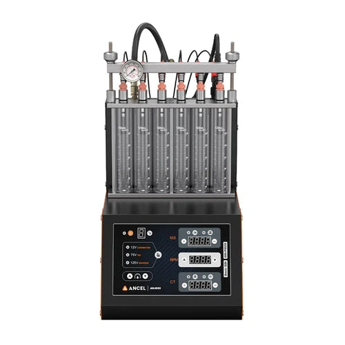 Ancel ANJ600 - Nettoyeur et testeur d'injecteurs à ultrasons : écran numérique contrôle