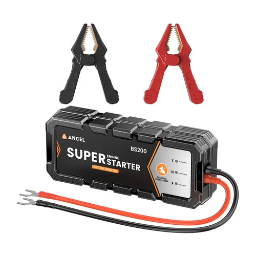ANCEL BS200 - Booster de démarrage à supercondensateur : écran LED état charge