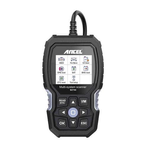 ANCEL BZ700 - Valise de diagnostic OBD2 tous systèmes pour Mercedes-Benz, Sprinter et Smart : boîtier