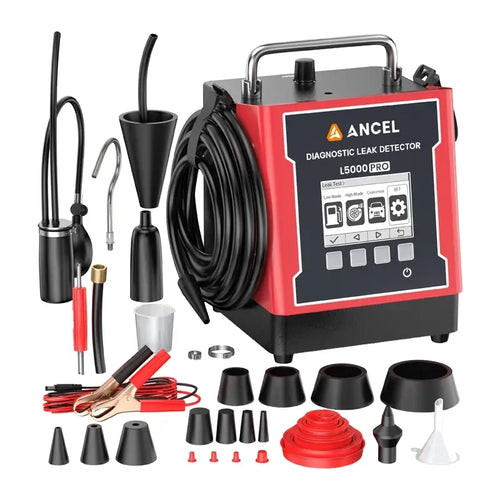 ANCEL L5000 PRO - Détecteur de fuite fumée multi-tests : diagnostic auto