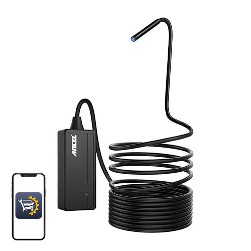 Ancel W655 - Caméra d'inspection Wi-Fi 1080p, câble de 5 m