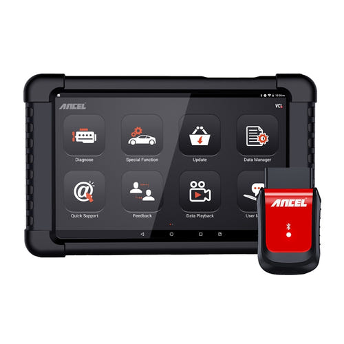 Ancel X6 - Valise de diagnostic auto OBD2 professionnelle 10,1 pouces