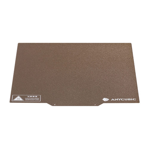 ANYCUBIC Kobra 2 / Kobra 2 Pro - Plateau d'impression PEI flexible : texture PEI vue rapprochée