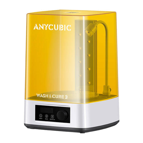 ANYCUBIC Wash & Cure 3 - Station de lavage et de durcissement pour impressions résine : panier nettoyage résine 3 litres