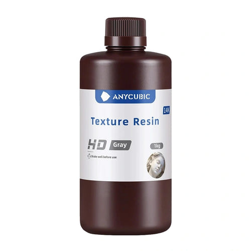 ANYCUBIC Texture Resin HD grise - résine 3D mate 1 kg - visuel 2