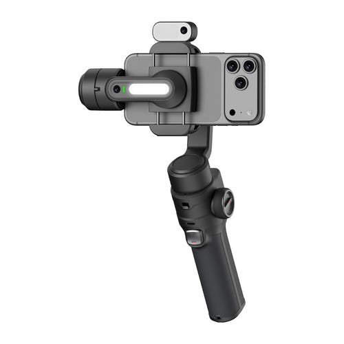 AOCHUAN S3 - Stabilisateur 3 axes avec double caméra IA pour smartphone (noir) : trépied