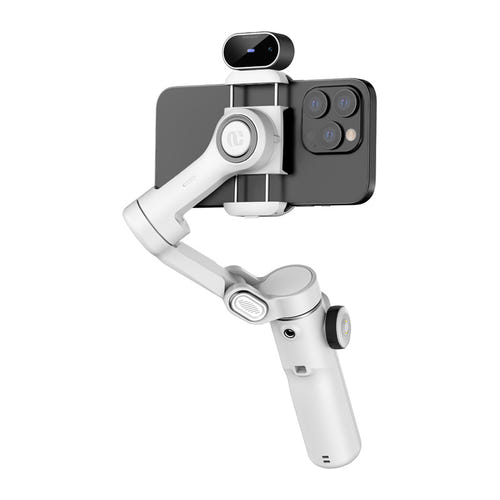 AOCHUAN X2 AI - Stabilisateur 3 axes avec suivi de visage (blanc) : capteur