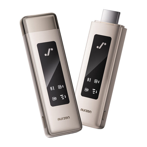 Aurzen CastPlay - Adaptateur HDMI sans fil, recopie Full HD 60 images/s jusqu'à 30 m