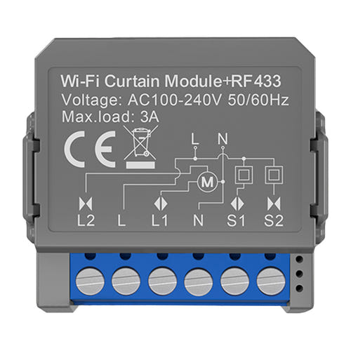 AVATTO CMS16-RF-1 - Module connecté Wi-Fi et RF pour rideaux et volets