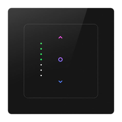 AVATTO CS20-EU-B - Interrupteur tactile connecté Wi-Fi pour volets, noir