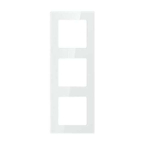 AVATTO N-TS10-Frame-W3 - Cadre triple pour interrupteurs, blanc