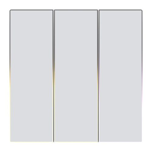 AVATTO TS60-EU-W3 - Interrupteur tactile connecté Wi-Fi 3 voies