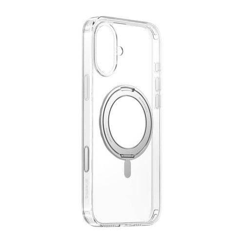 Baseus SkyRing 360° iP16 - Coque magnétique avec anneau support (transparente) : iPhone 16 transparente