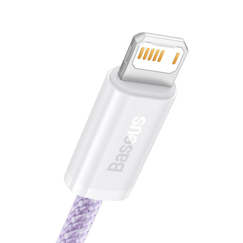 Baseus Dynamic - Câble USB vers Lightning 2,4 A, 2 m, violet : tressé haute densité