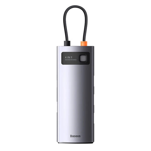 Baseus Metal Gleam - Hub USB-C vers 4× USB 3.0 (vue 1)
