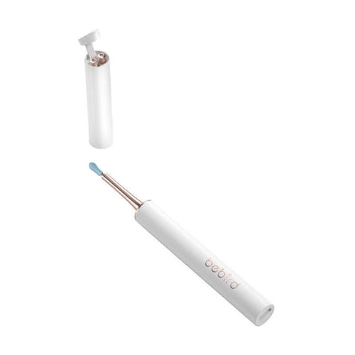 bebird T15 - Otoscope connecté Wi-Fi 30 ips blanc : tube de rangement transparent