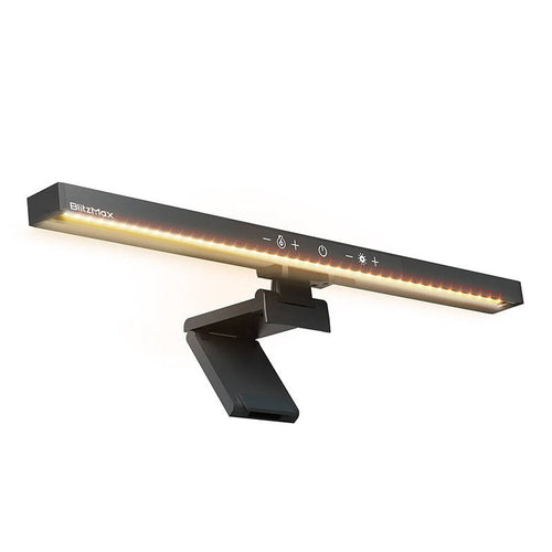 BlitzWolf BM-ES - Lampe d'écran LED anti-reflets 6 W, noire